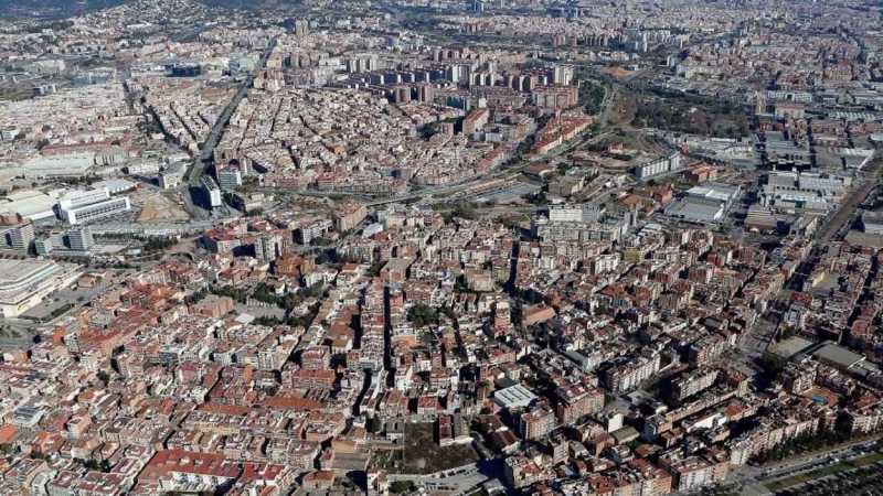 Vista aérea de Barcelona. EP. Vista aérea de Barcelona. EP.