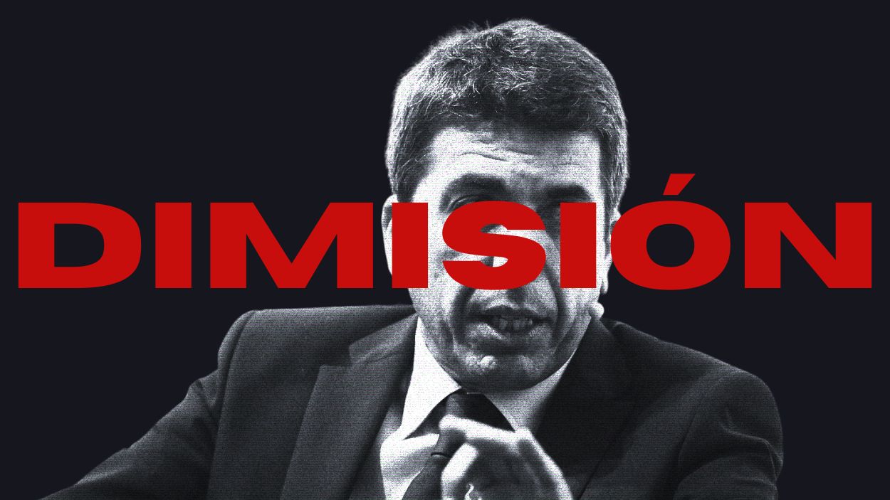 El presidente valenciano Carlos Mazón. Ilustración Propia.