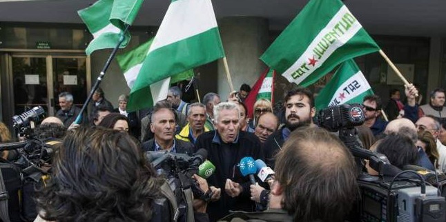 El sindicato de Diego Cañamero luchará por la "independencia" de Andalucía