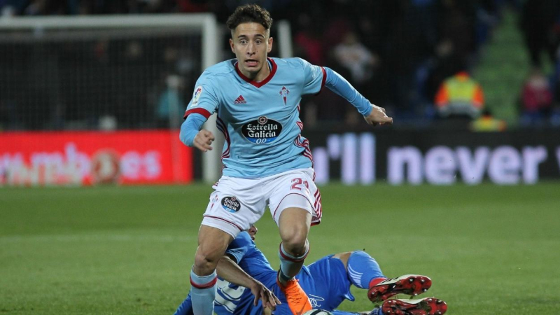 El jugador turco, Emre Mor, durante un partido con el Celta de Vigo. EP. El jugador turco, Emre Mor, durante un partido con el Celta de Vigo. EP.