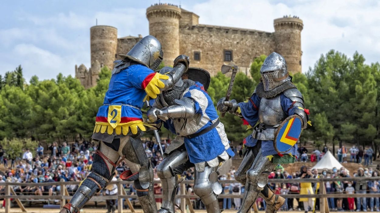 Torneo Nacional de Combate Medieval en el Castillo de Belmonte.