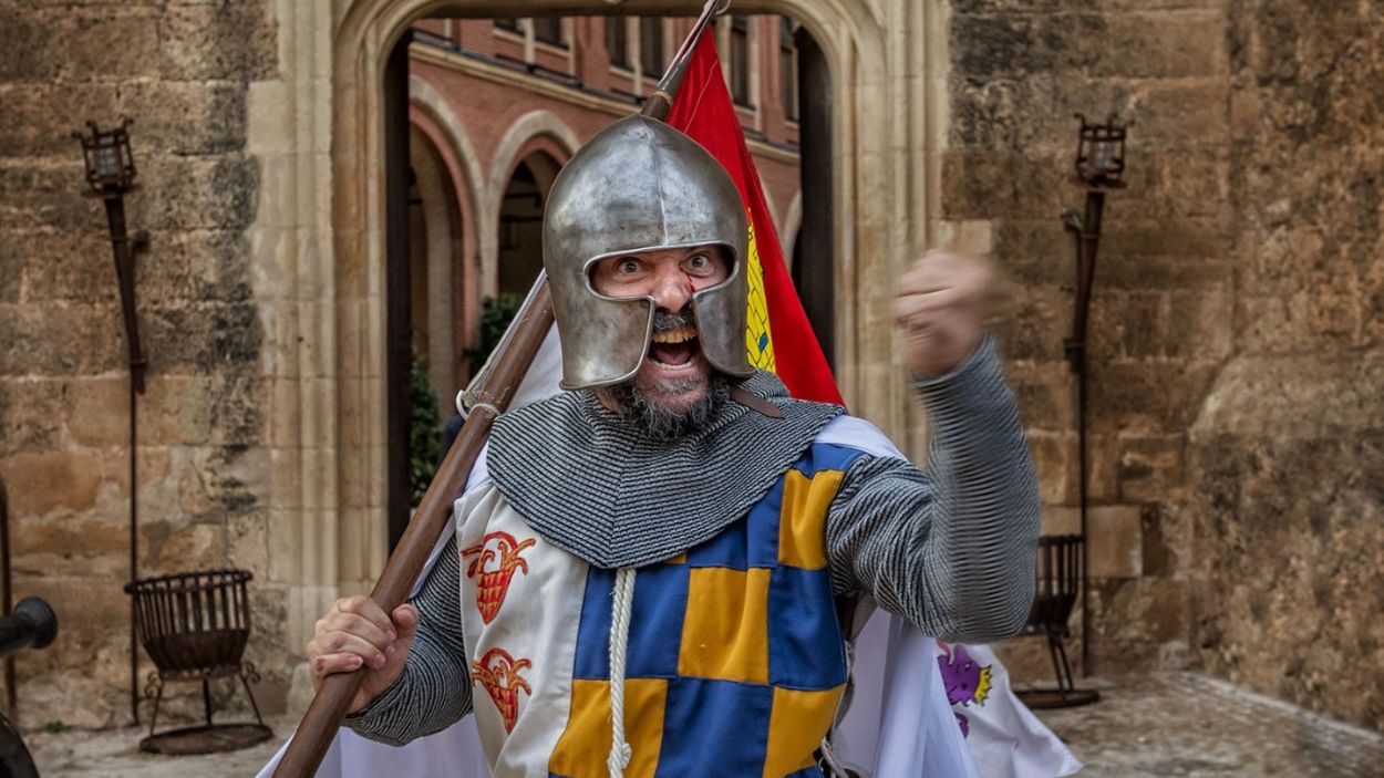 Belmonte también es sede habitual de la Liga Internacional de Combate Medieval.  CHRISTIAN M. KEMPKIN