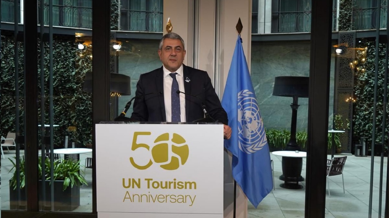 Un pacto entre Emiratos Árabes y Georgia podría ir en detrimento de la candidatura de Pololikashvili en ONU Turismo. Servimedia