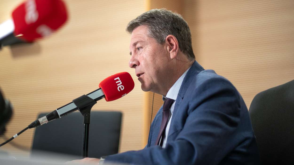 Emiliano García Page, líder del PSOE de Castilla La Mancha y presidente de la región. JCCM.