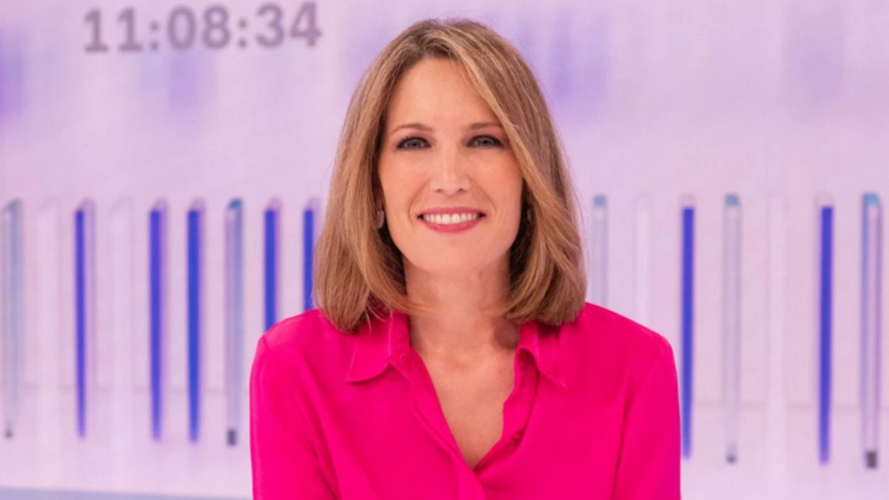 Silvia Intxaurrondo, presentadora de 'La hora de La 1'. TVE