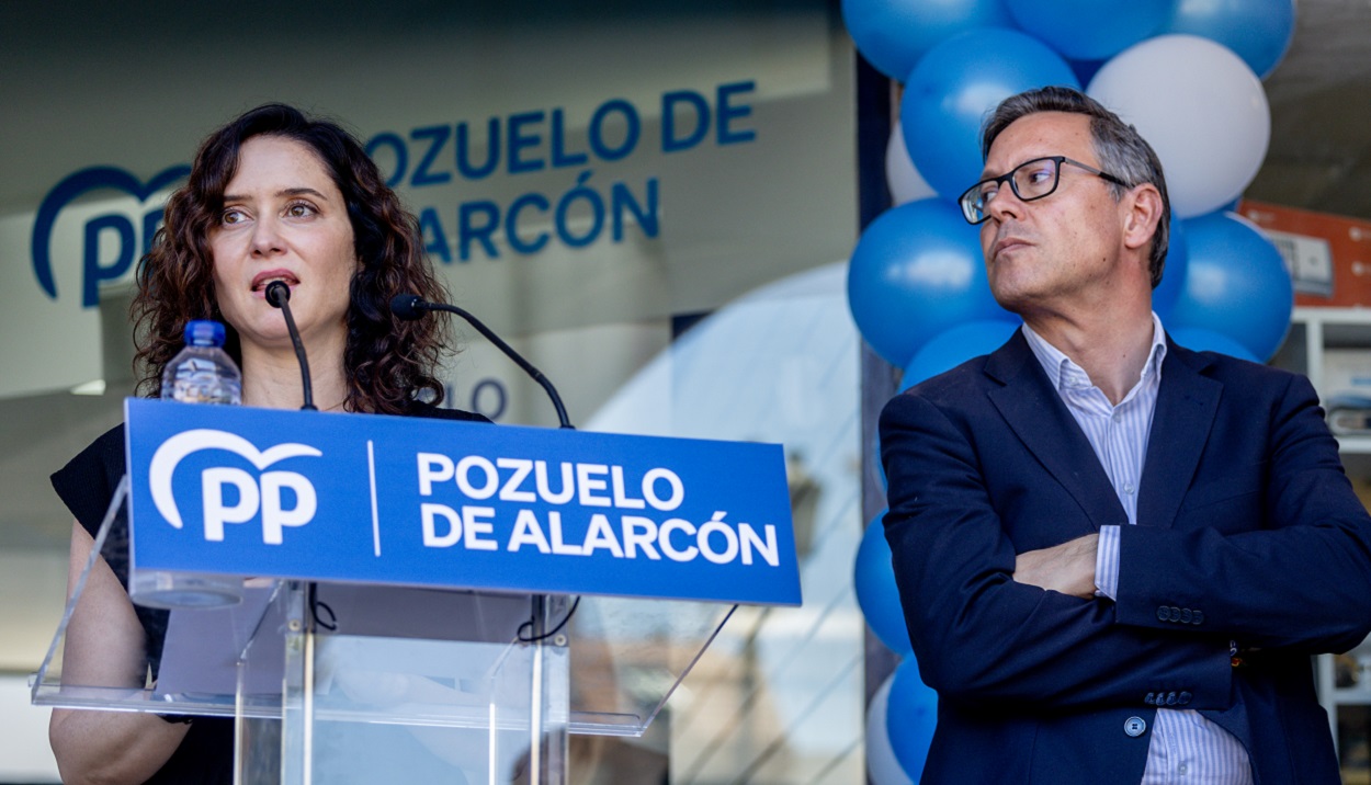 La presidenta de la Comunidad de Madrid, Isabel Díaz Ayuso. EP