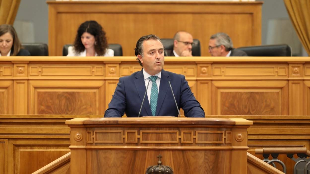 David Moreno, presidente de VOX en las Cortes de Castilla-La Mancha