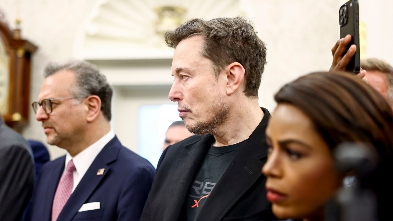Elon Musk en la Casa Blanca. EP
