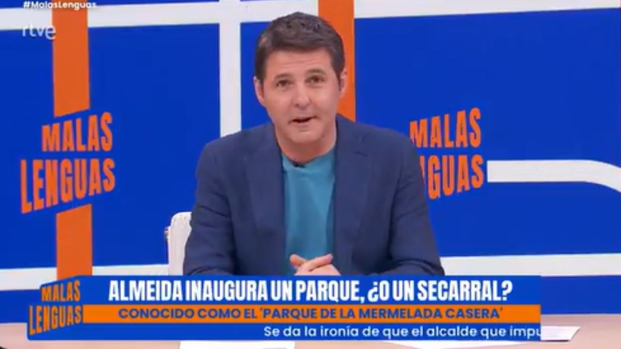 Jesús Cintora en 'Malas lenguas'. TVE 