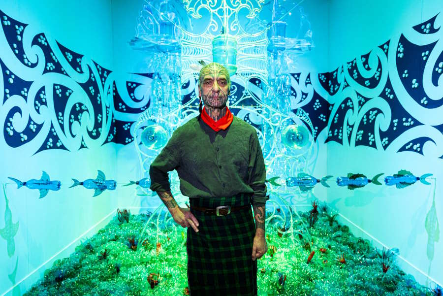 George Nuku, artista de origen maorí. © Fundación "la Caixa"