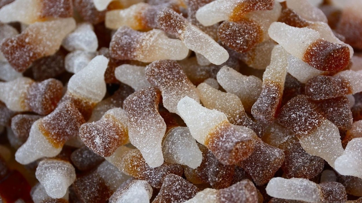 La gominolas 'Haribo Happy Cola F!ZZ'. Pixabay.