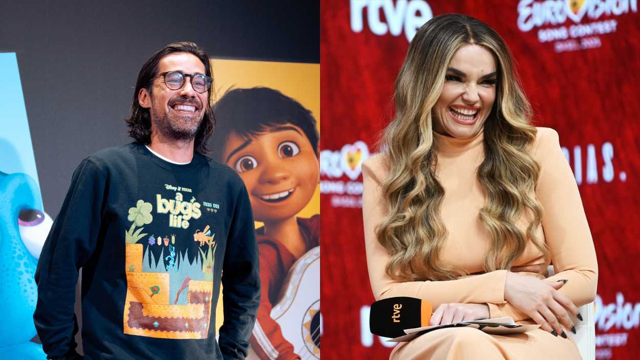 Jordi Cruz y Melody. Montaje propio