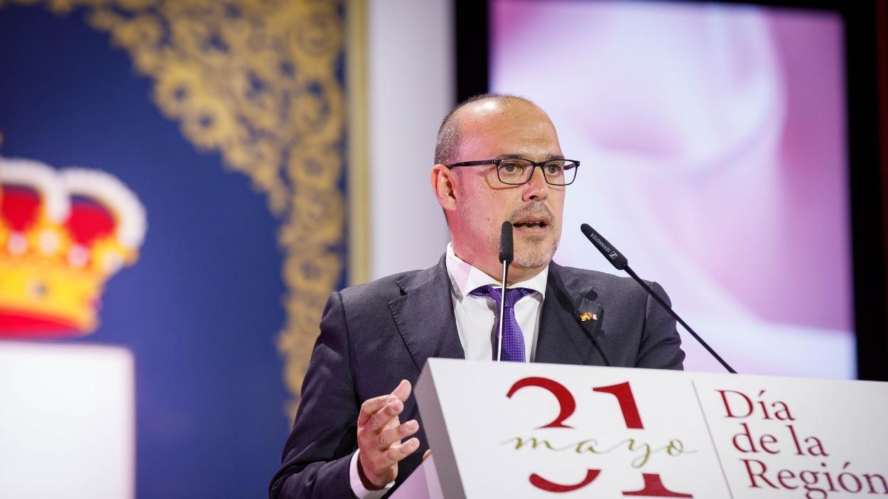 Pablo Bellido, presidente de las Cortes de Castilla-La Mancha