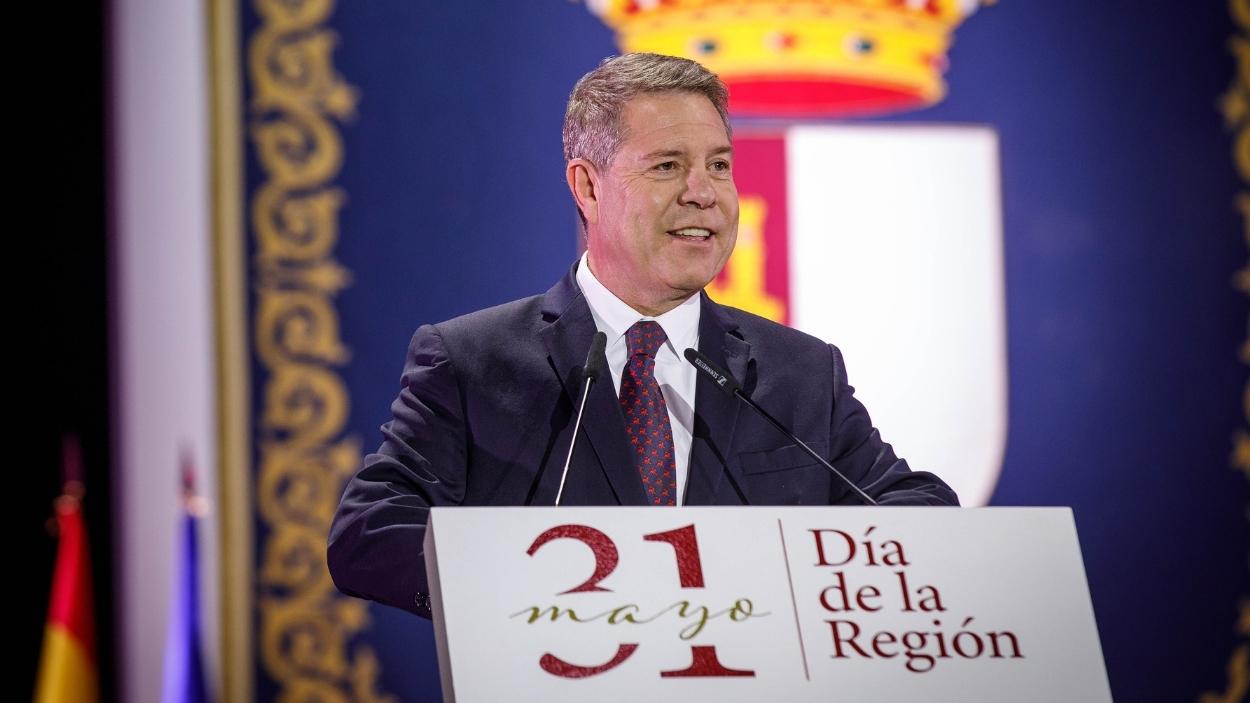 Emiliano García-Page, presidente de Castilla-La Mancha. JCCM