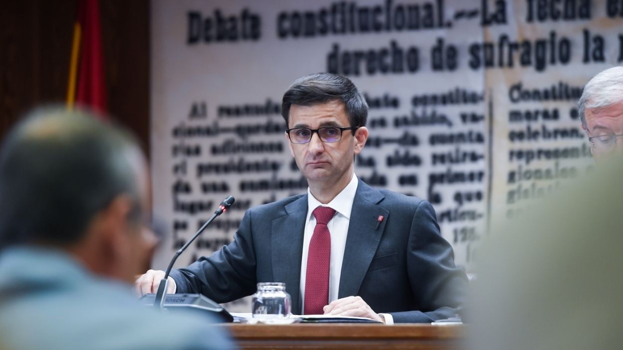 El presidente del Consejo de Administración de la Corporación RTVE, José Pablo López. EP.