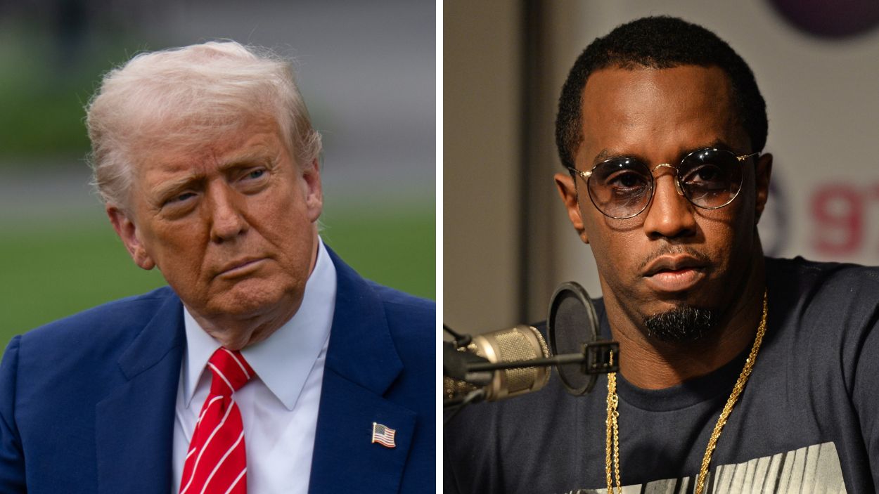 Donald Trump y  Sean 'Diddy' Combs. EP