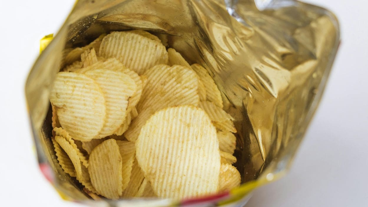 Imagen de una bolsa de patatas