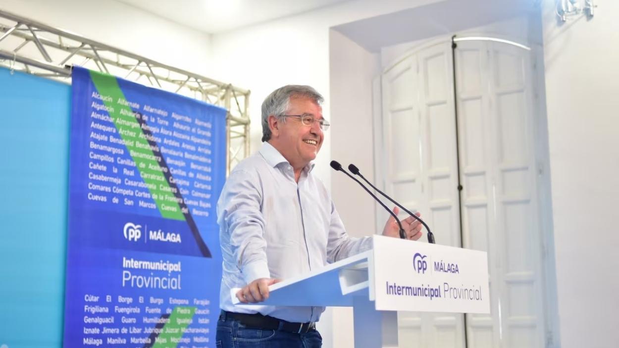 José María García Urbano, alcalde de Estepona. EP.
