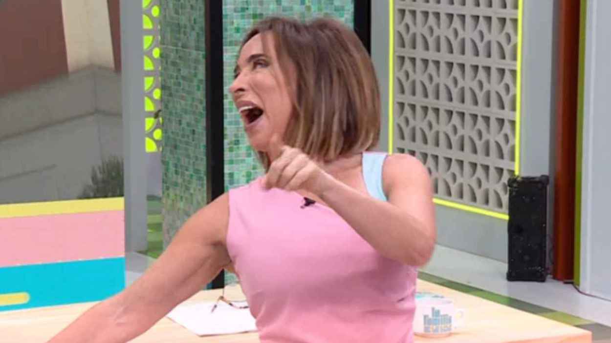 María Patiño, presentadora de 'La familia de la tele'. RTVE