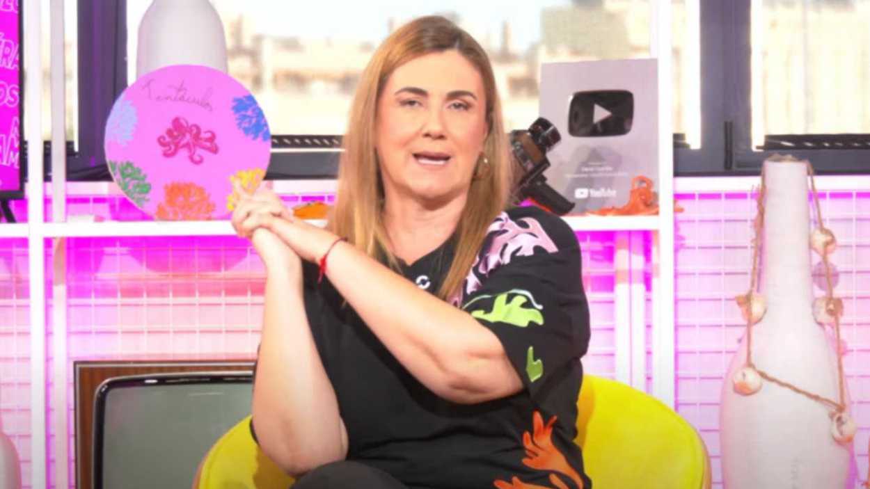 Carlota Corredera, presentadora de 'Ni que fuéramos Tentáculos'. Canal Quickie