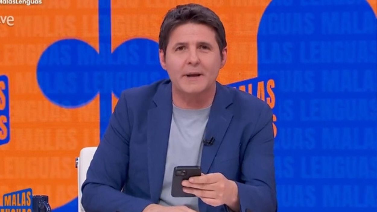 Jesús Cintora en 'Malas lenguas'. TVE