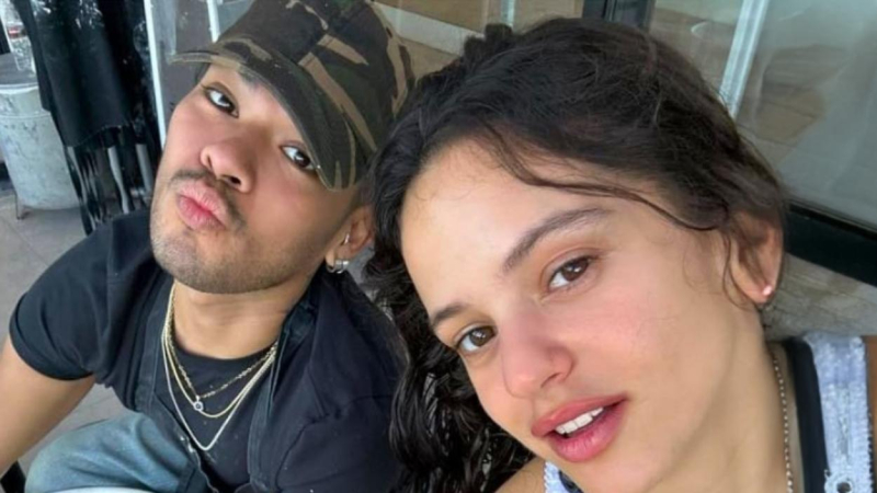 Jésus Guerrero y Rosalía. Instagram.