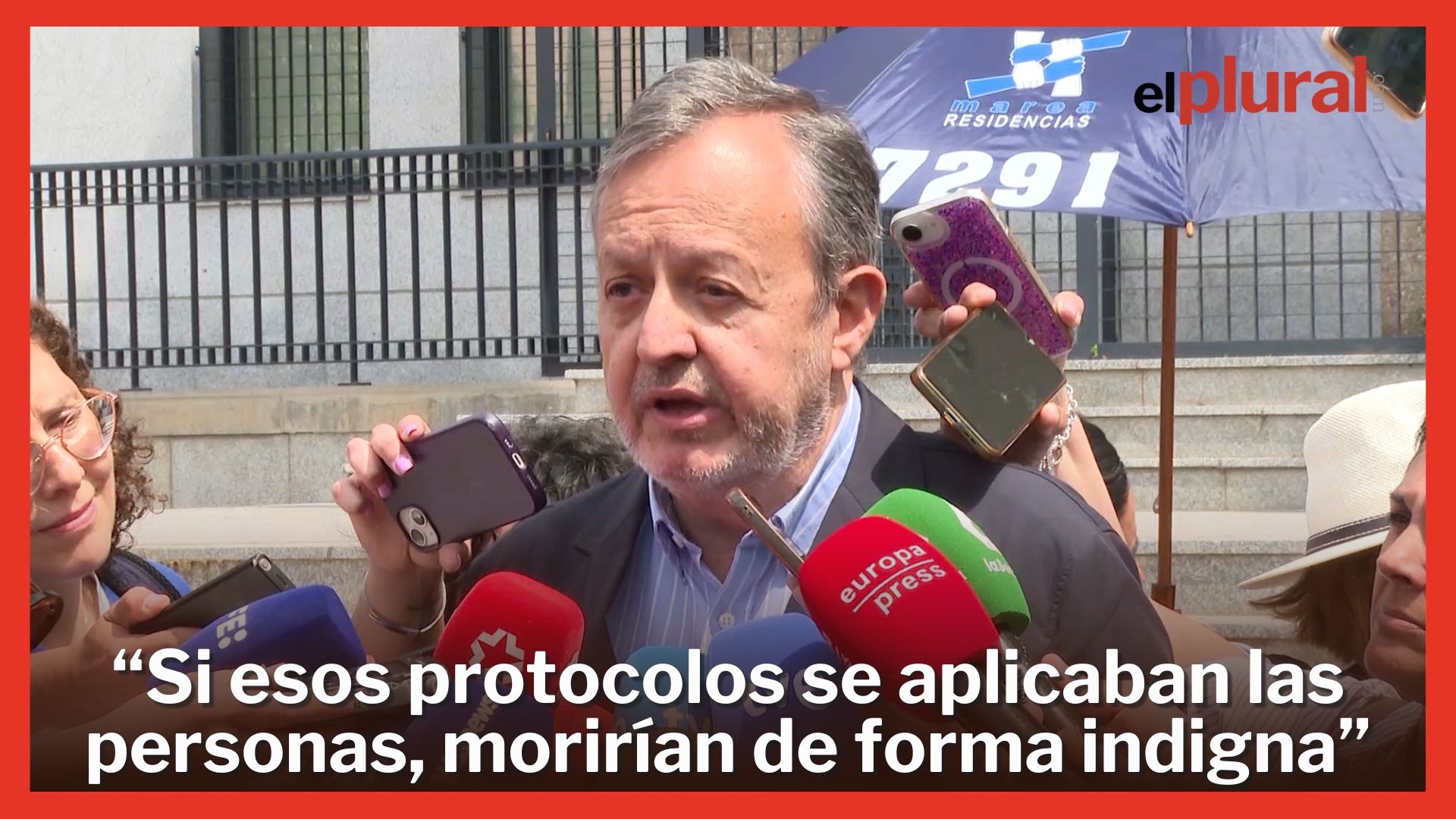 Reyero, exconsejero de Ayuso, sobre los protocolos de la vergüenza: "Si se aplicaban, las personas morirían"