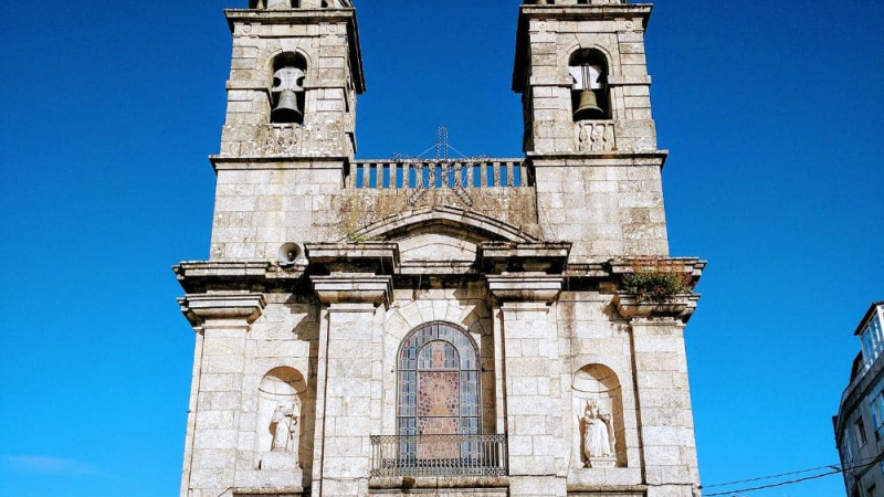 Santuario dos Remedios en Castro Caldelas