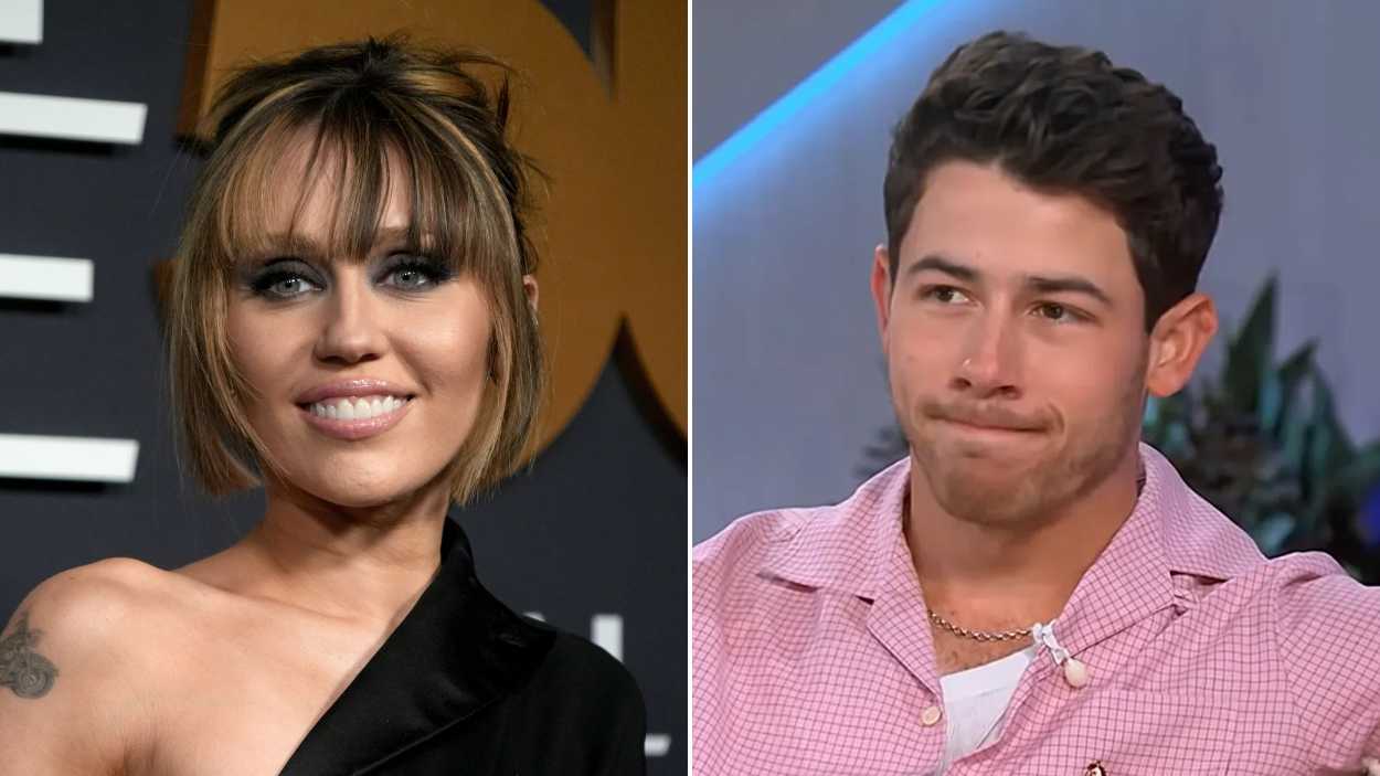 Miley Cyrus y Nick Jonas. EP / NBCUniversal 