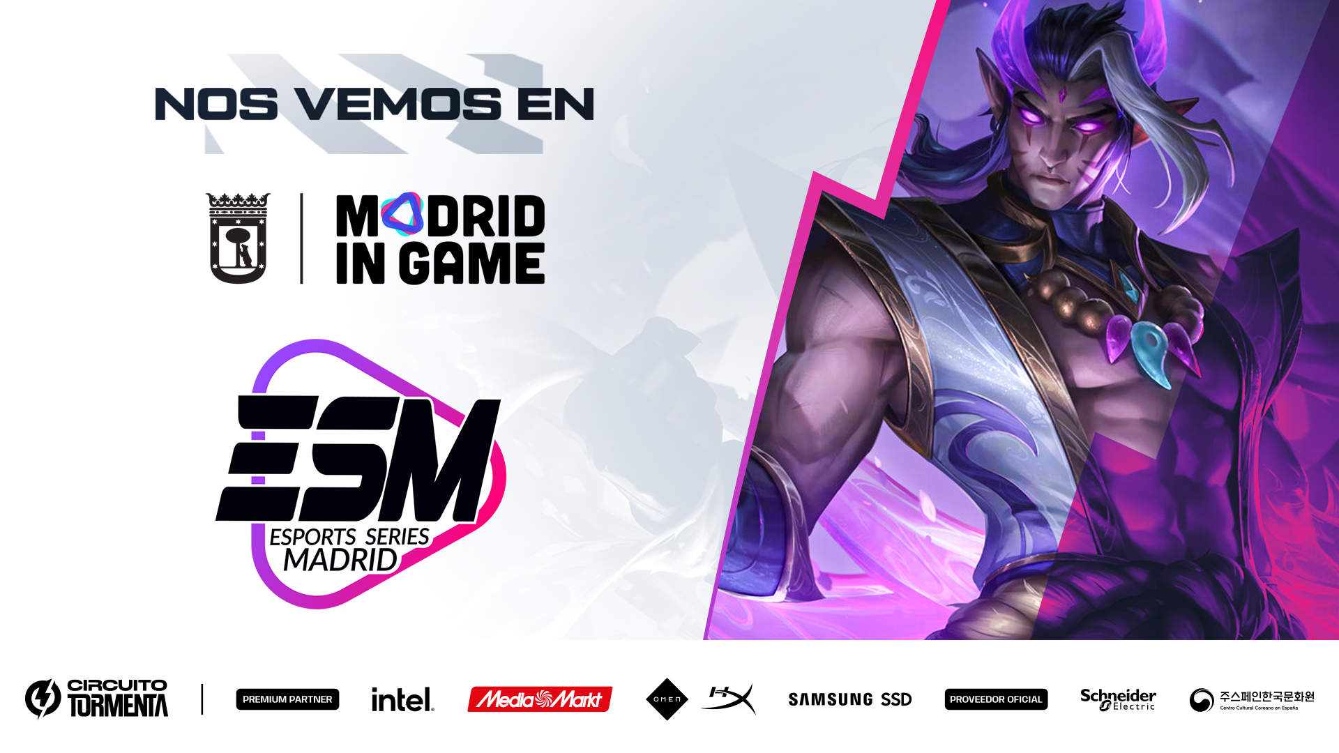  Madrid in Game impulsa a las Esports Series Madrid