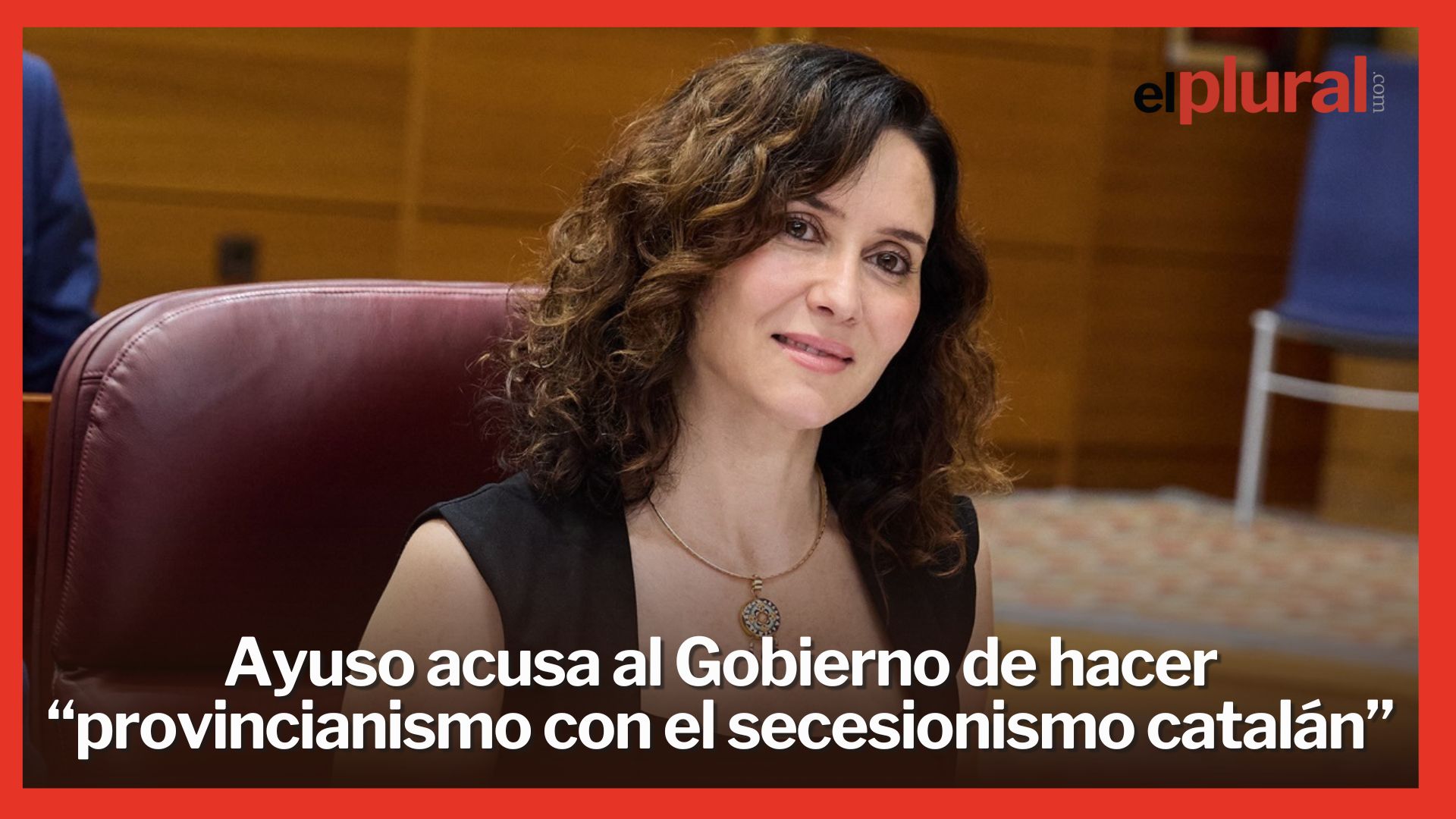Ayuso dice que se levantará de la Conferencia de Presidentes si no se habla en español