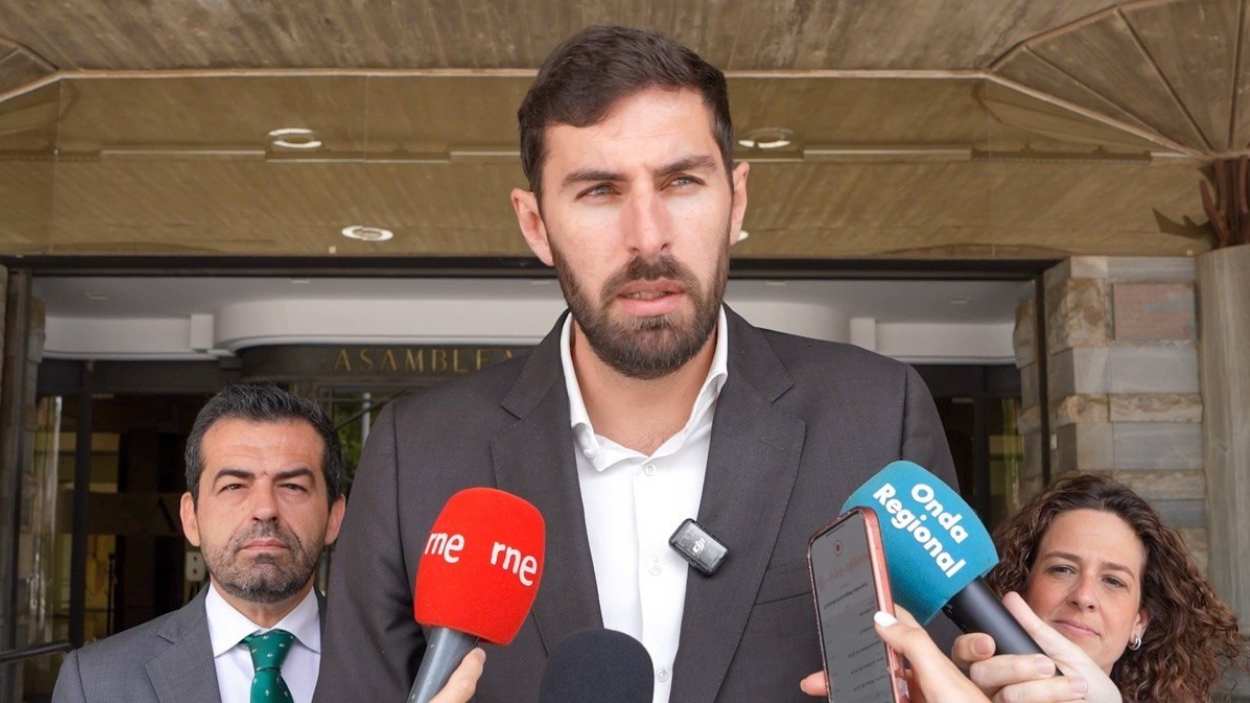 El presidente de Vox en Murcia, José Ángel Antelo. EP