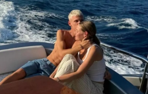 Dani Olmo y Laura Abla Dani Olmo y Laura Abla