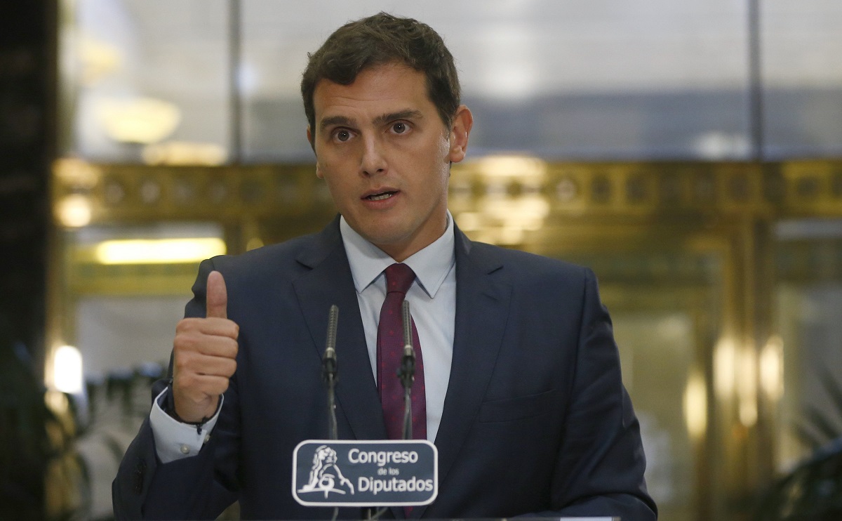 El líder de Ciudadanos, Albert Rivera