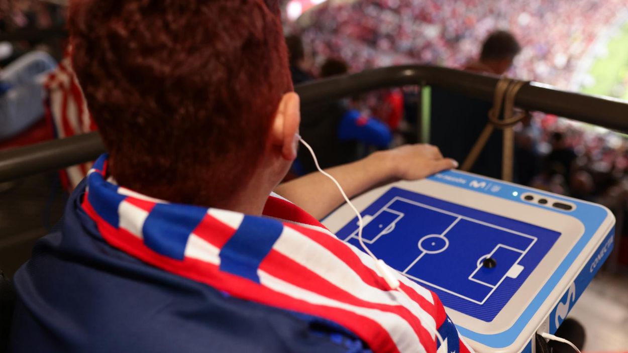 •	El estadio del Atlético de Madrid se convierte en el primero en albergar un proyecto piloto de estas características durante un partido de LaLiga