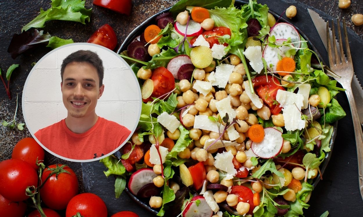 Víctor Priego, experto en nutrición, recomienda 3 ensaladas quemagrasa para bajar de peso
