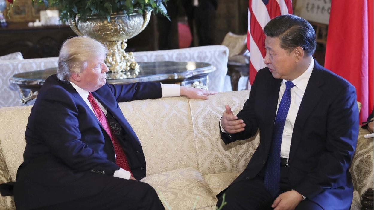 El presidente de EEUU y el de China, Donald Trump y Xi Jinping. EP. 
