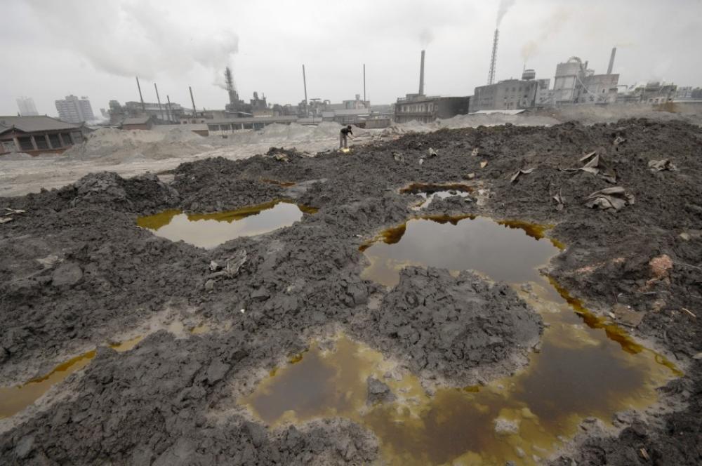 El 16% del suelo de China está contaminado