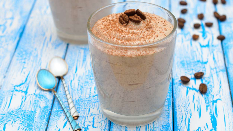Esta mousse de café se prepara con cinco ingredientes Esta mousse de café se prepara con cinco ingredientes