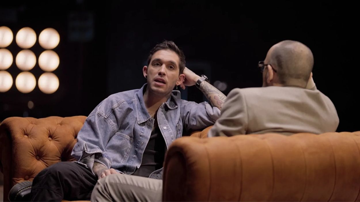 Víctor Elías y Risto Mejide en 'Viajando con Chester'. Mediaset