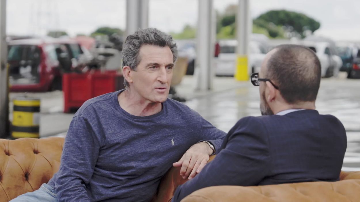 Luis Zahera y Risto Mejide en 'Viajando con Chester'. Mediaset