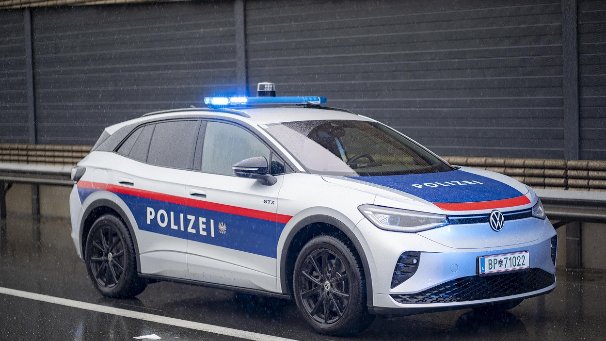 Imagen de recurso de un vehículo de la policía austriaca. EP.