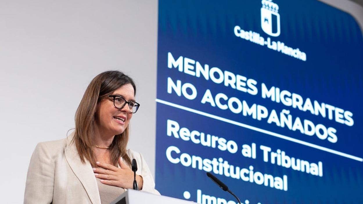 Esther Padilla, consejera portavoz. JCCM.