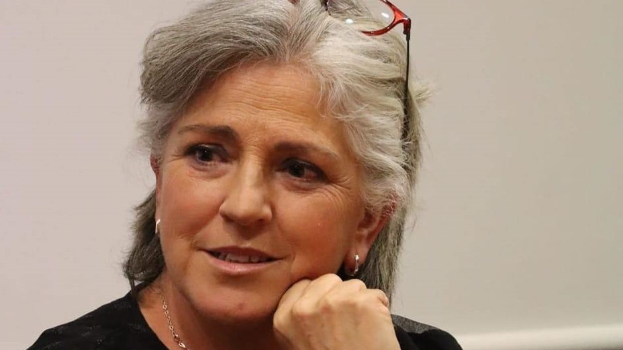 La poeta y escritora española Inma Pelegrín, ganadora del III Premio Lumen de Novela. EP.