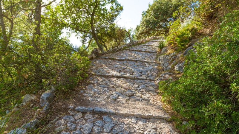 El Puig de María en Pollença (Mallorca)