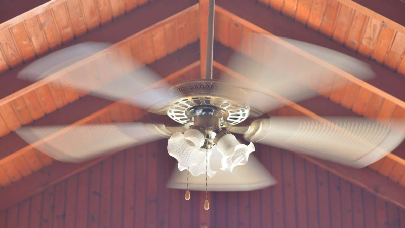 Los ventiladores de techo son seguros Los ventiladores de techo son seguros