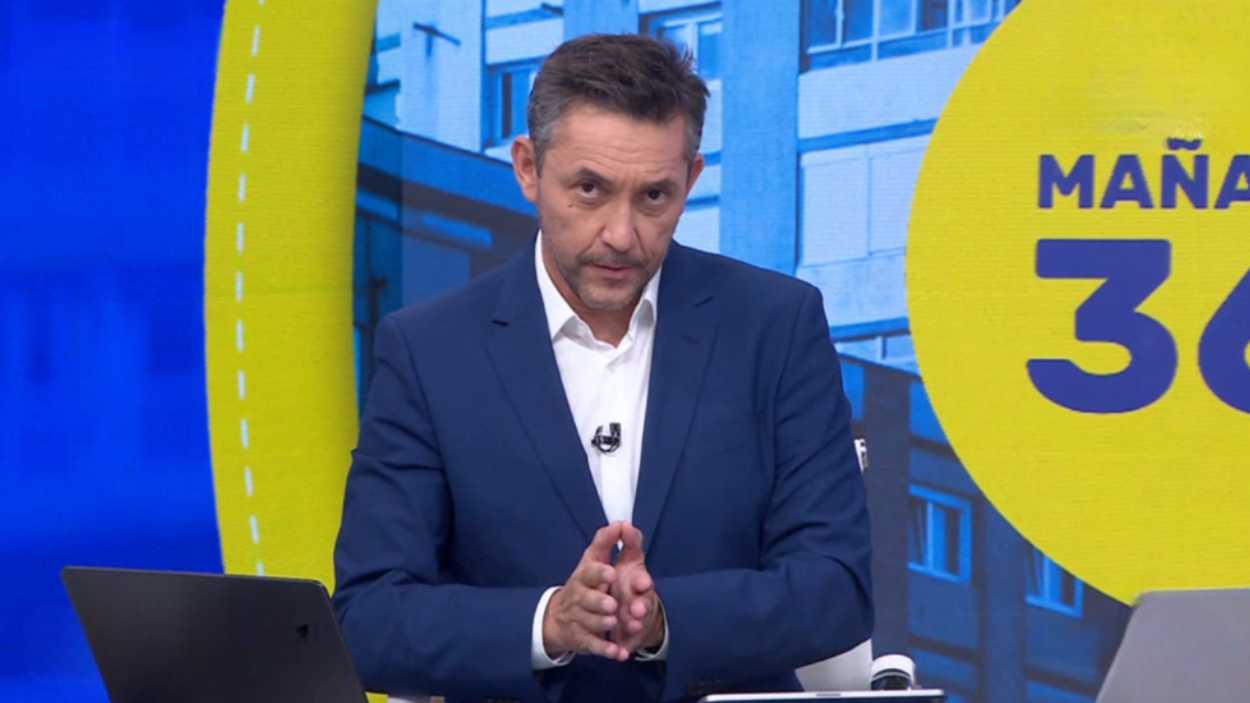Javier Ruiz, presentador de 'Mañaneros 360'. RTVE