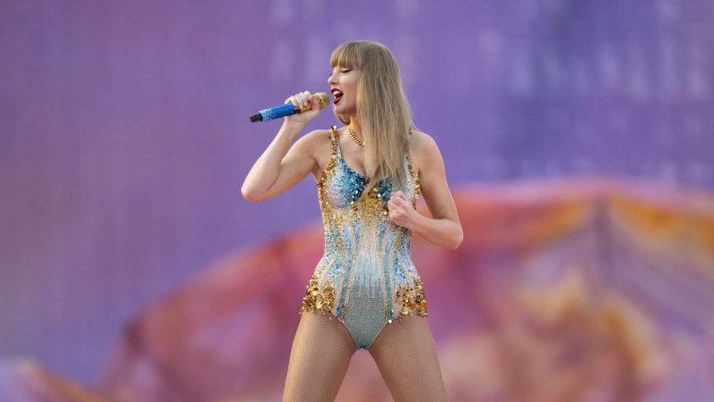 La cantante estadounidense Taylor Swift durante su concierto del 'Eras Tour' en Munich (Alemania) La cantante estadounidense Taylor Swift durante su concierto del 'Eras Tour' en Munich (Alemania)