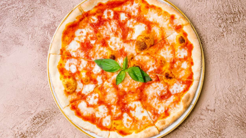 Auténtica pizza margarita Auténtica pizza margarita