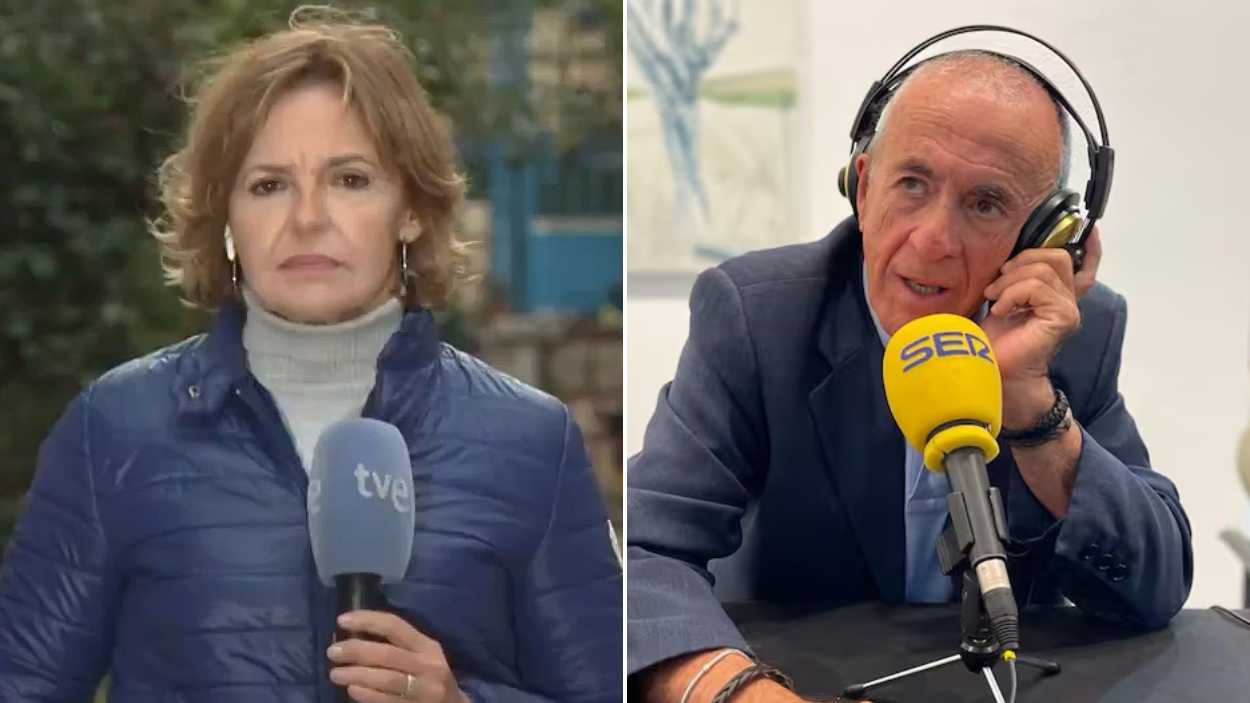 Almudena Ariza y Juan Carlos Narváez. RTVE / Radio Algeciras